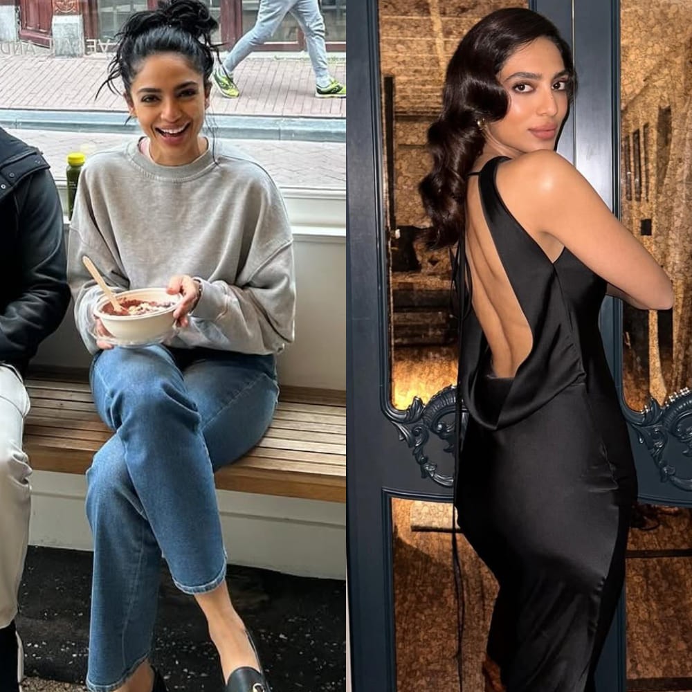 Sobhita Dhulipala’s vacation wardrobe nails both casual ease in Gucci loafers and state...