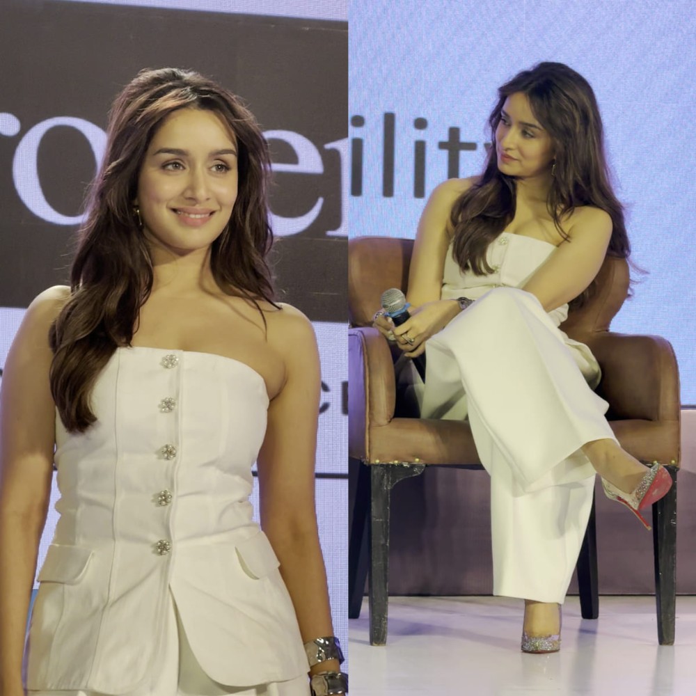 Shraddha Kapoor’s Rs 28,500 bustier and flared pants ensemble is straight out of ‘Suits...
