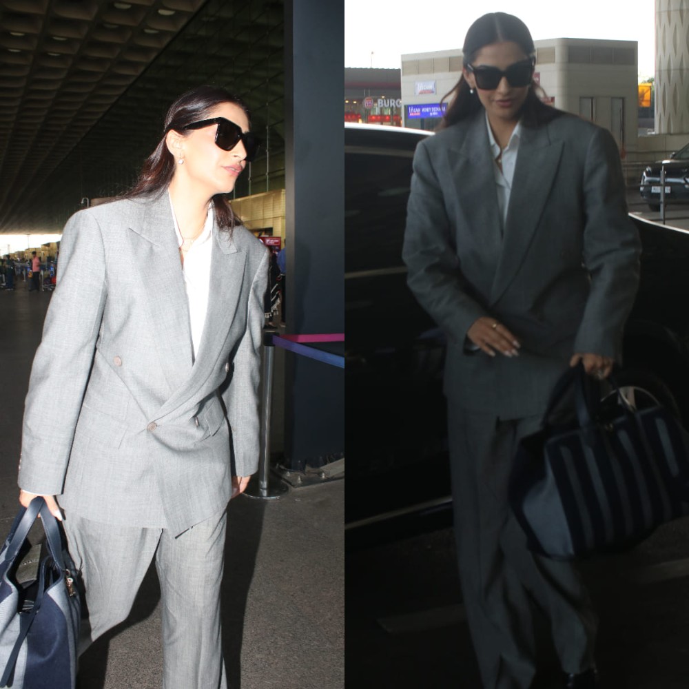 Sonam Kapoor aces CEO-core aesthetic in an oversized suit, carries Dior Bag worth Lakhs...