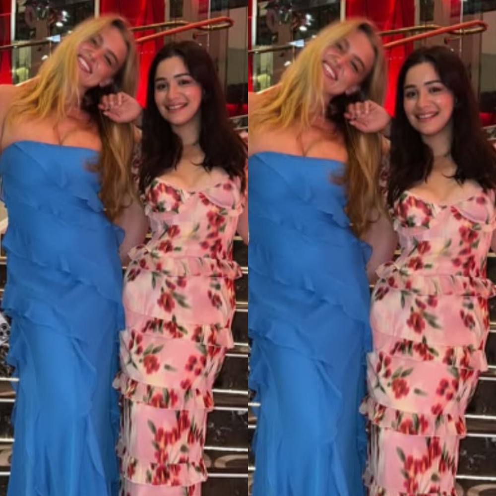 Sara Tendulkar's floral ruffle dress is just what you need to say YES to your crush's d...