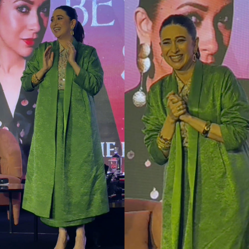 Karisma Kapoor dances to iconic Le Gayi song wearing Rs 74,000 green co-ord set styled perfectly 