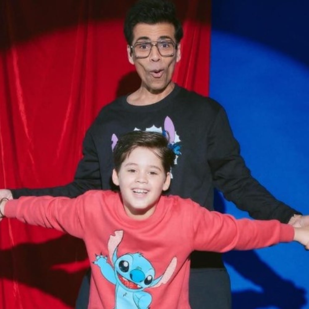 Karan Johar’s son Yash makes his father go ‘awww’ with innocent answer when asked if he’s a superhero: WATCH