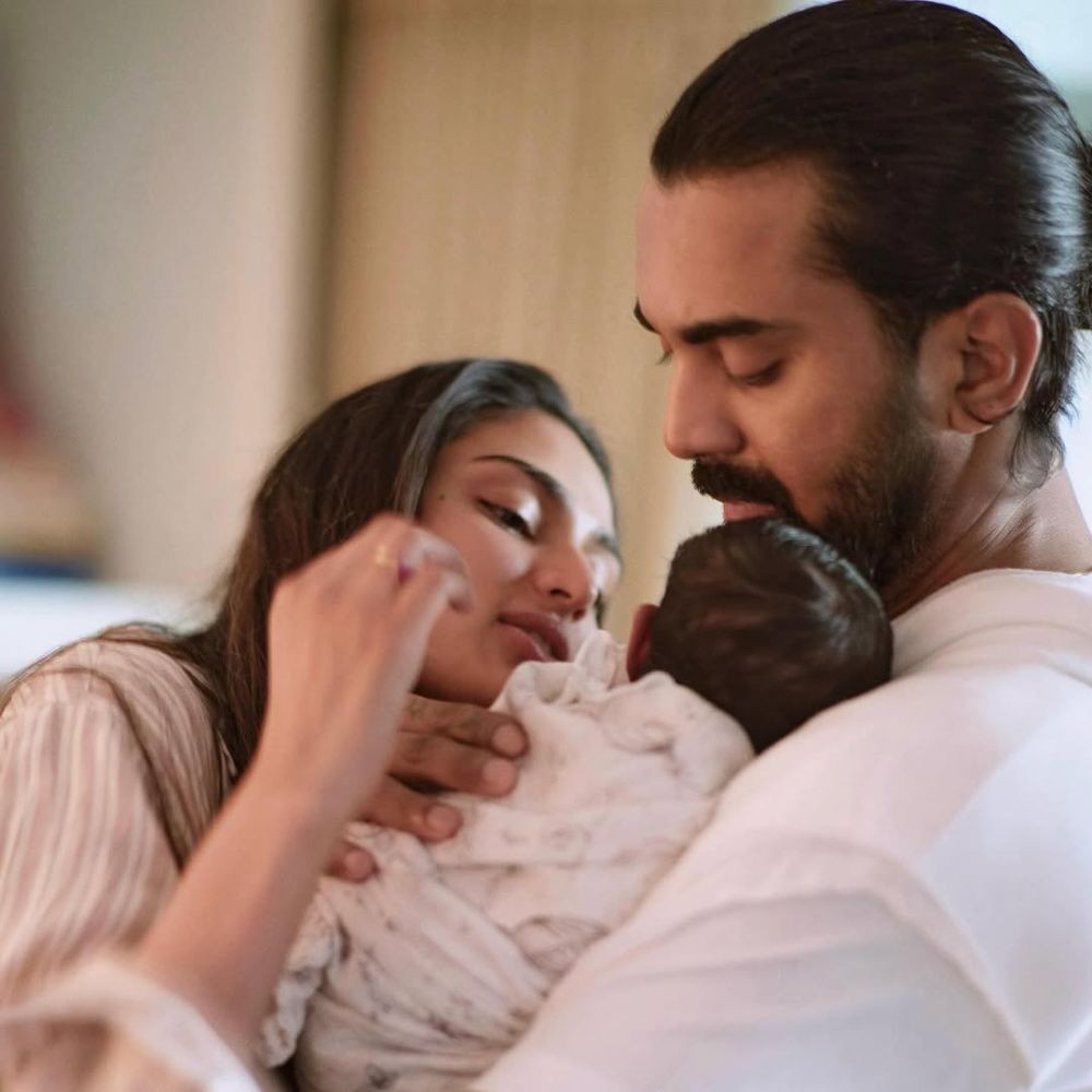 Athiya Shetty-KL Rahul surprise fans with first glimpse of their baby girl; reveal her name and its meaning