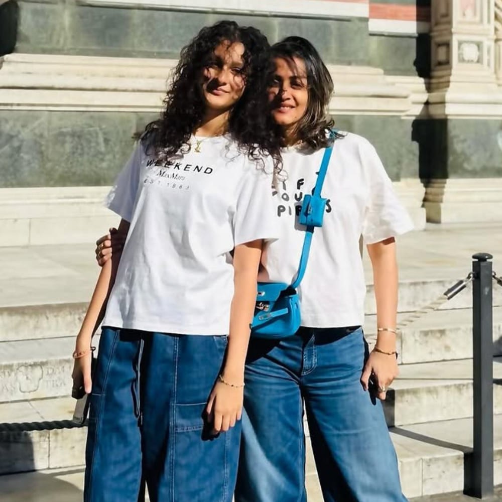 Namrata Shirodkar and Sitara look like twin sisters in new photo from Rome holiday; fans say '2 heroines in one frame'