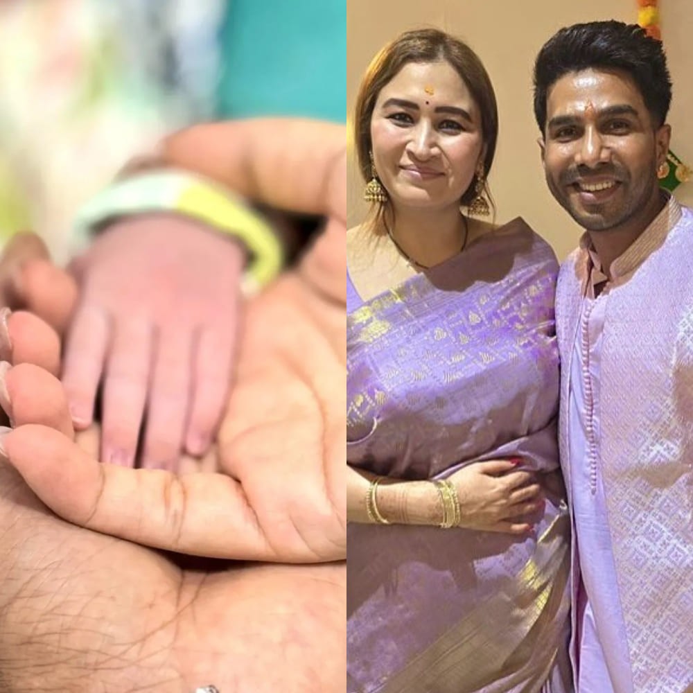 First photos: Vishnu Vishal and badminton player Jwala Gutta blessed with baby girl on their 4th wedding anniversary