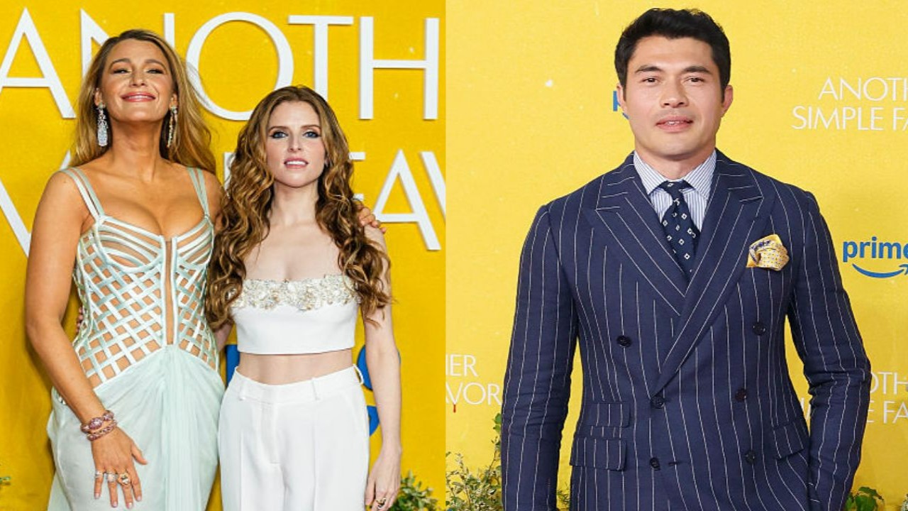 Henry Golding, Anna Kendrick, and Blake Lively (CC: Getty Images)
