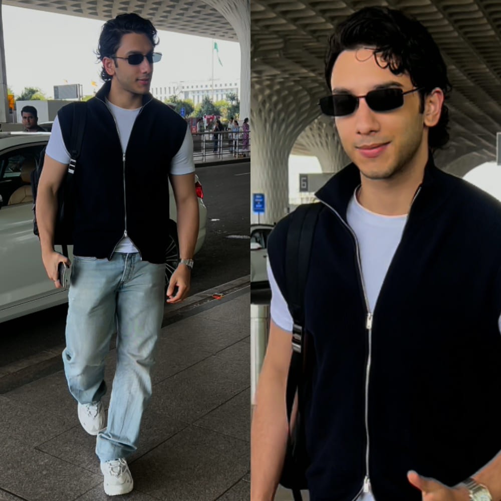 Vedang Raina looks dashing in sweater jacket look at Mumbai airport; serves true Gen-z style 