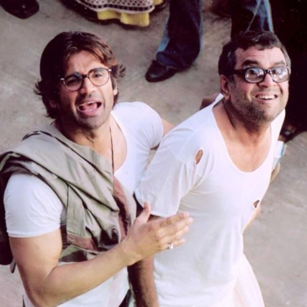 Hera Pheri 3 to be announced soon? Akshay Kumar, Suniel Shetty and Paresh Rawal shoot promo