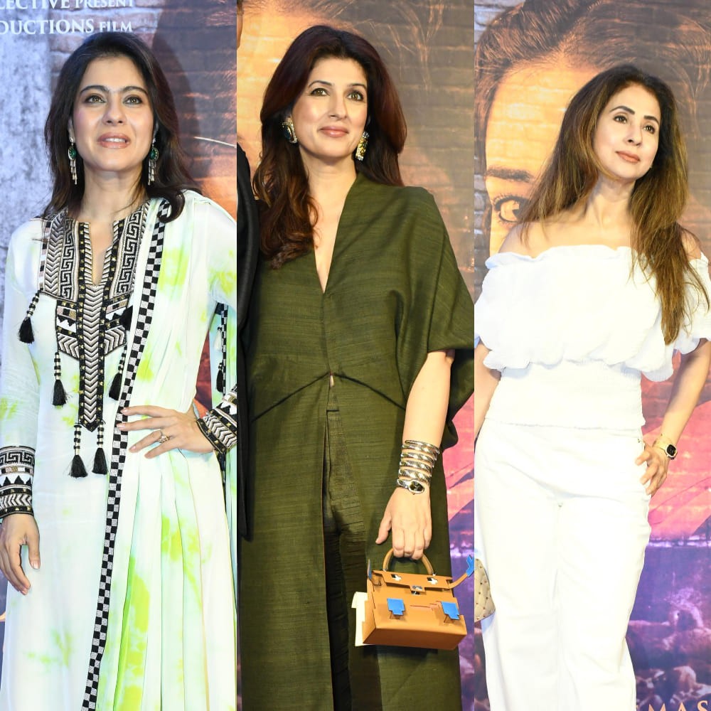 90s heroines Kajol, Twinkle Khanna and Urmila Matondkar steal limelight with their classic elegance at red carpet event