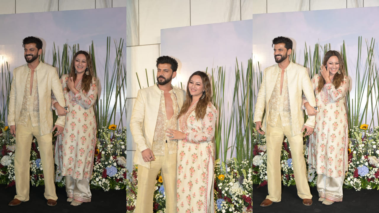 Sonakshi Sinha looks ‘festive ready’ in Gargi Tunic set worth Rs 15,999 for Arpita Khan’s Eid party