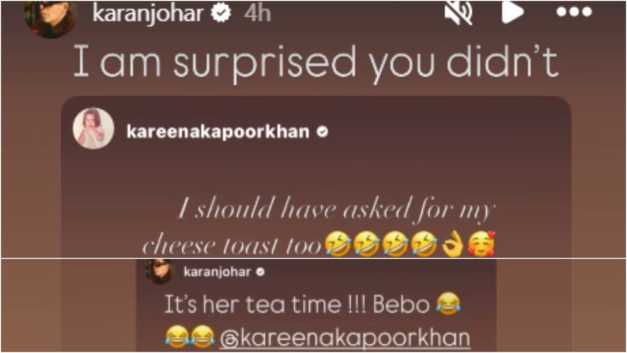 Pic Courtesy: Kareena Kapoor/ Karan Johar Instagram