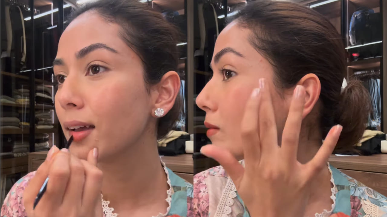 GRWM: Mira Kapoor shows how to use one lipstick shade for eyes and blush in a 7-step makeup routine