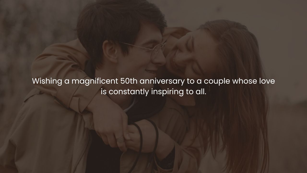 50th wedding anniversary wishes for couples