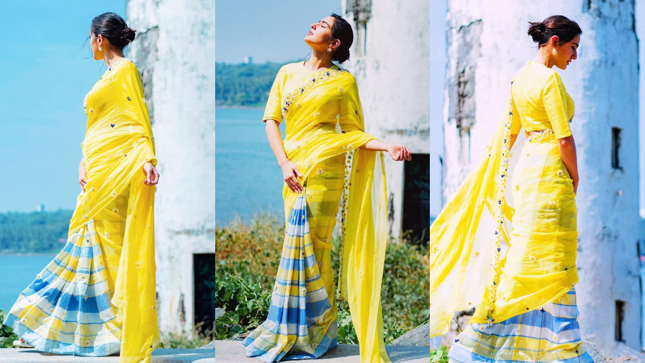 5 celebrity-approved lightweight sarees to beat the Summer heat in style. PC: Celebrities' IG