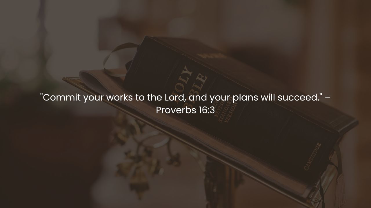 Quotes About Success from the Bible