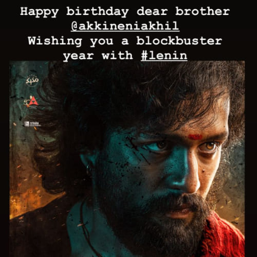 Naga Chaitanya has a message for brother Akhil Akkineni on his 31st birthday 