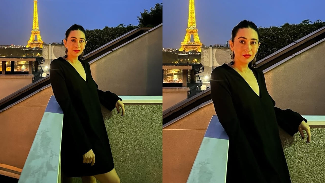 Karisma Kapoor’s black mini-dress look in the city of love is all you need to impress your crush on date night 