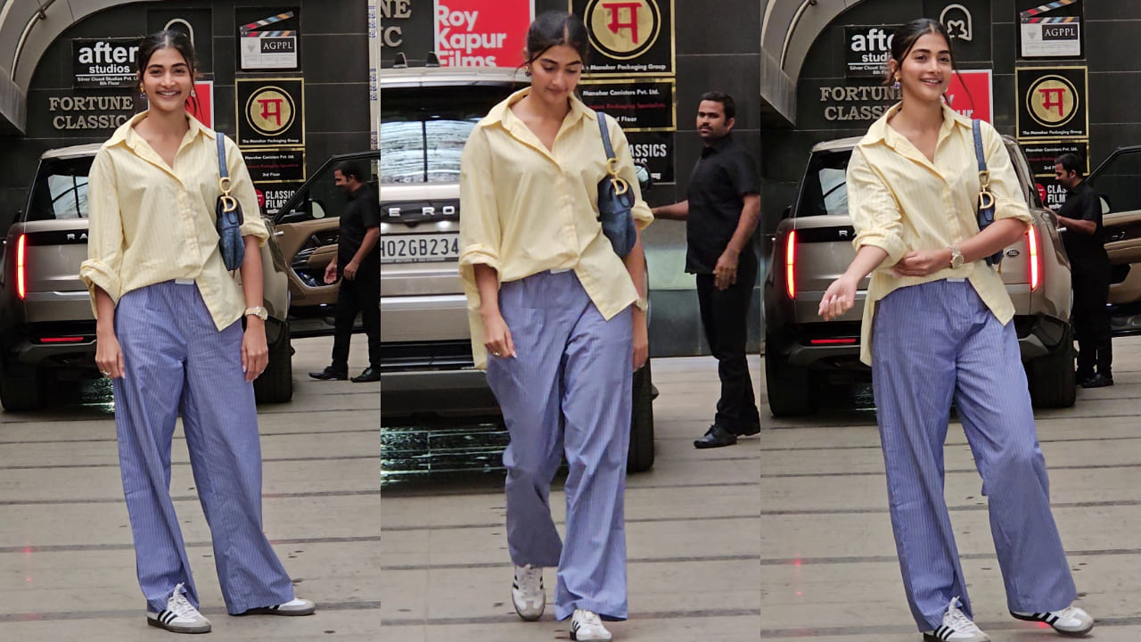 Celebrity fashion looks of the day: Pooja Hegde, Wamiqa Gabbi, and Alaya F. PC: APH Images, Bablu, Varinder 