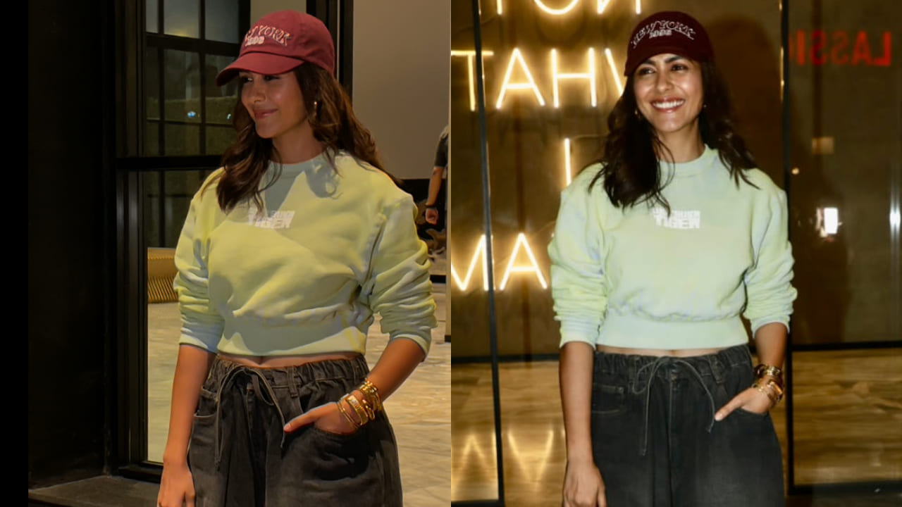 Mrunal Thakur serves ‘boujee casual’ look with Rs 2,50,798 Miu Miu bag paired with sweatshirt and ripped jeans