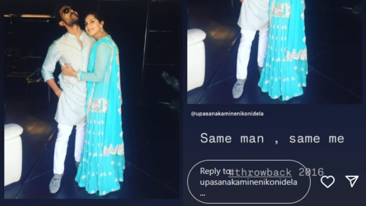 Upasana Instagram story