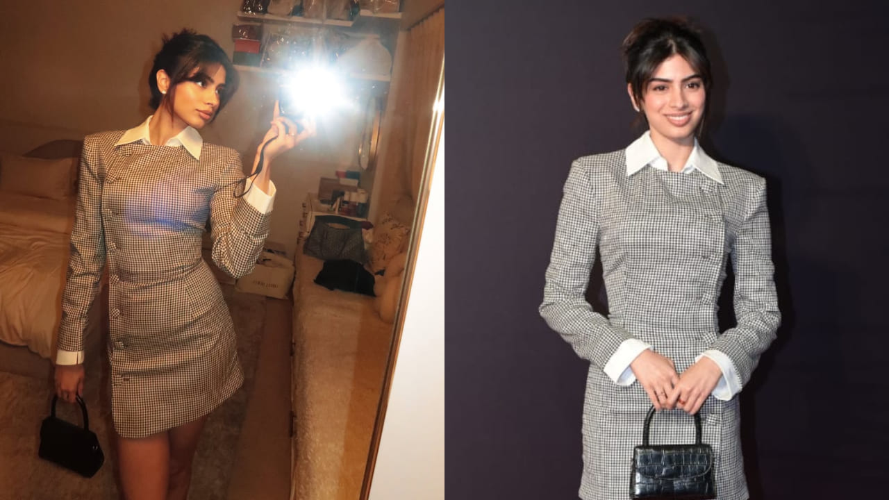 Khushi Kapoor’s HOT look in Rs 19,168 Leoni dress has us saying ‘I want to switch wardrobe with her’