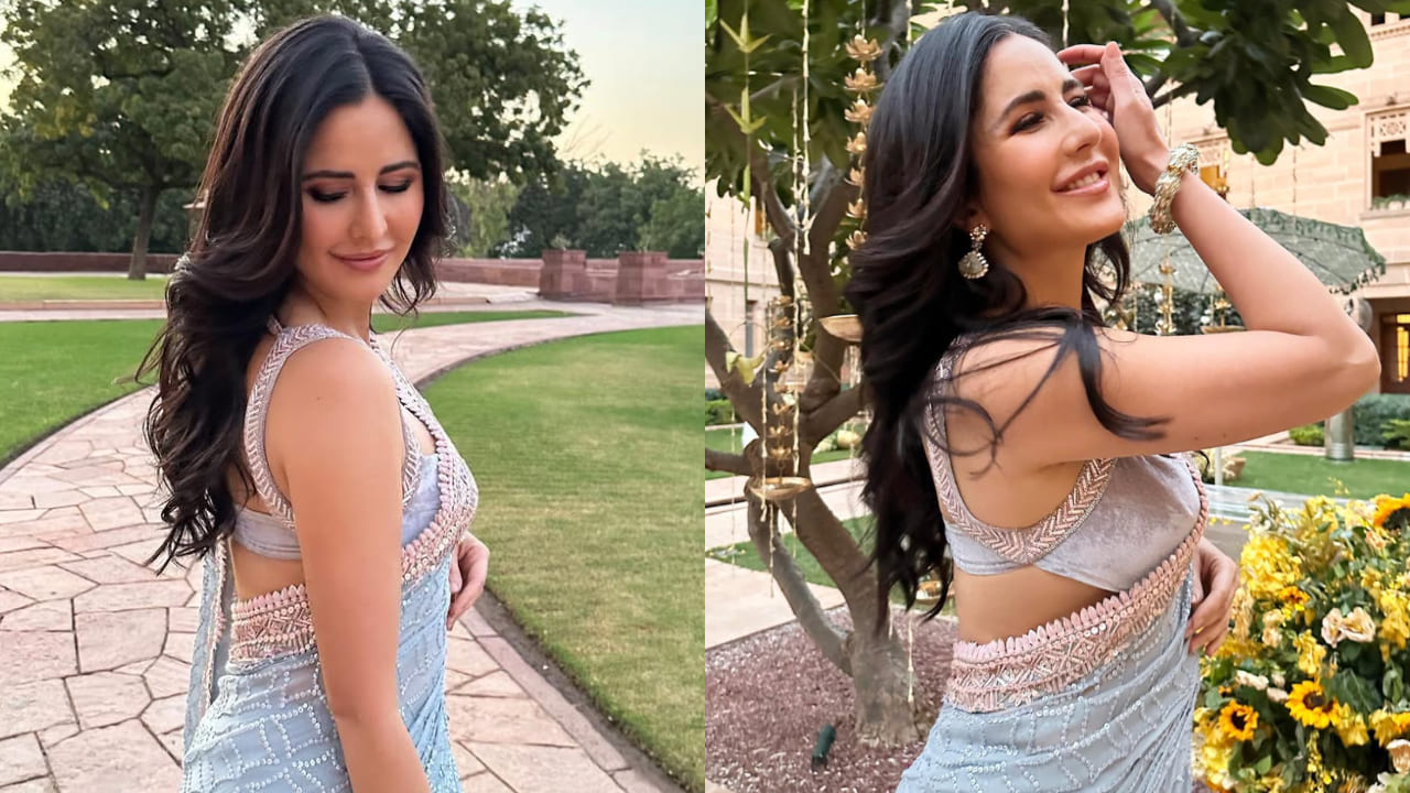7 stunning saree blouse designs inspired by Katrina Kaif to rock your next wedding look. PC: Katrina Kaif IG