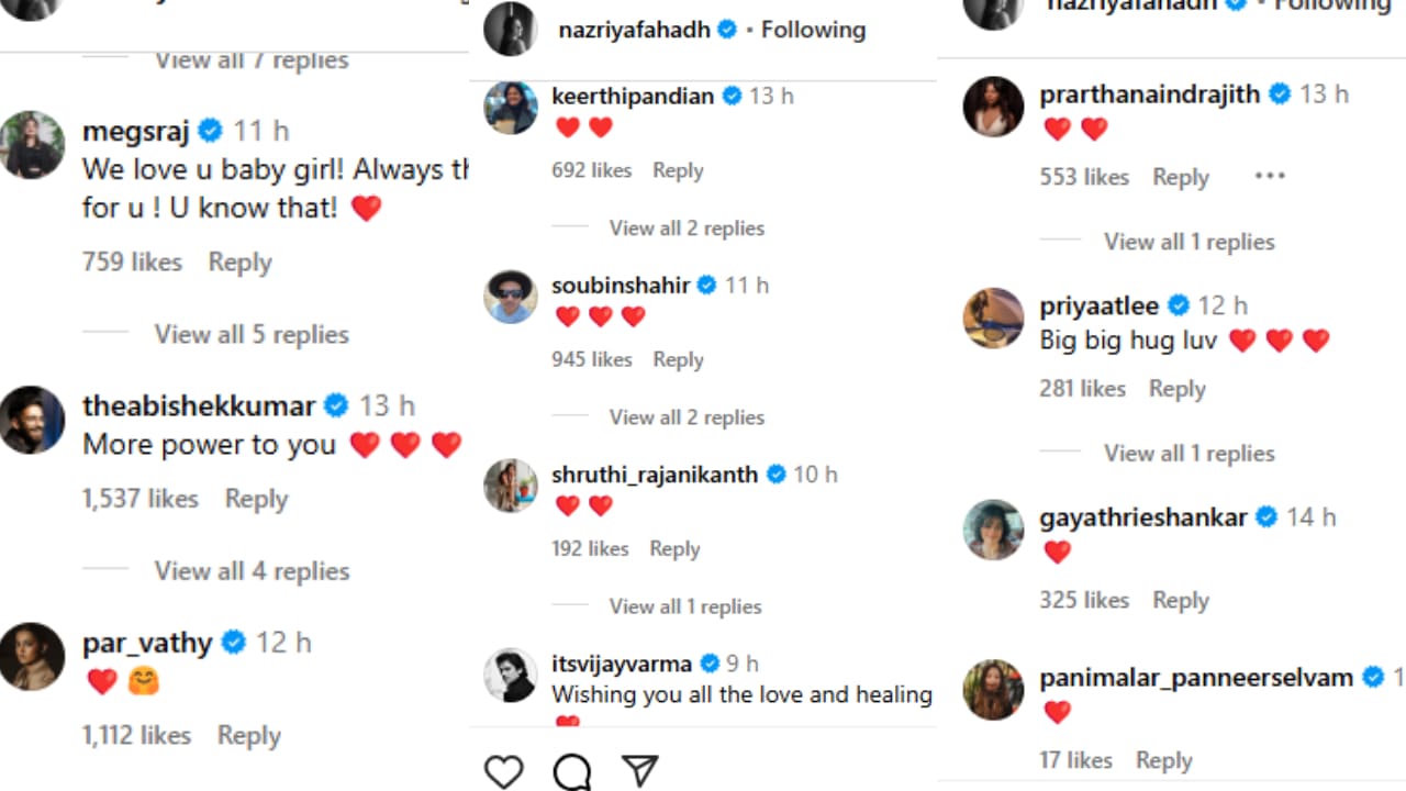 Nazriya Instagram