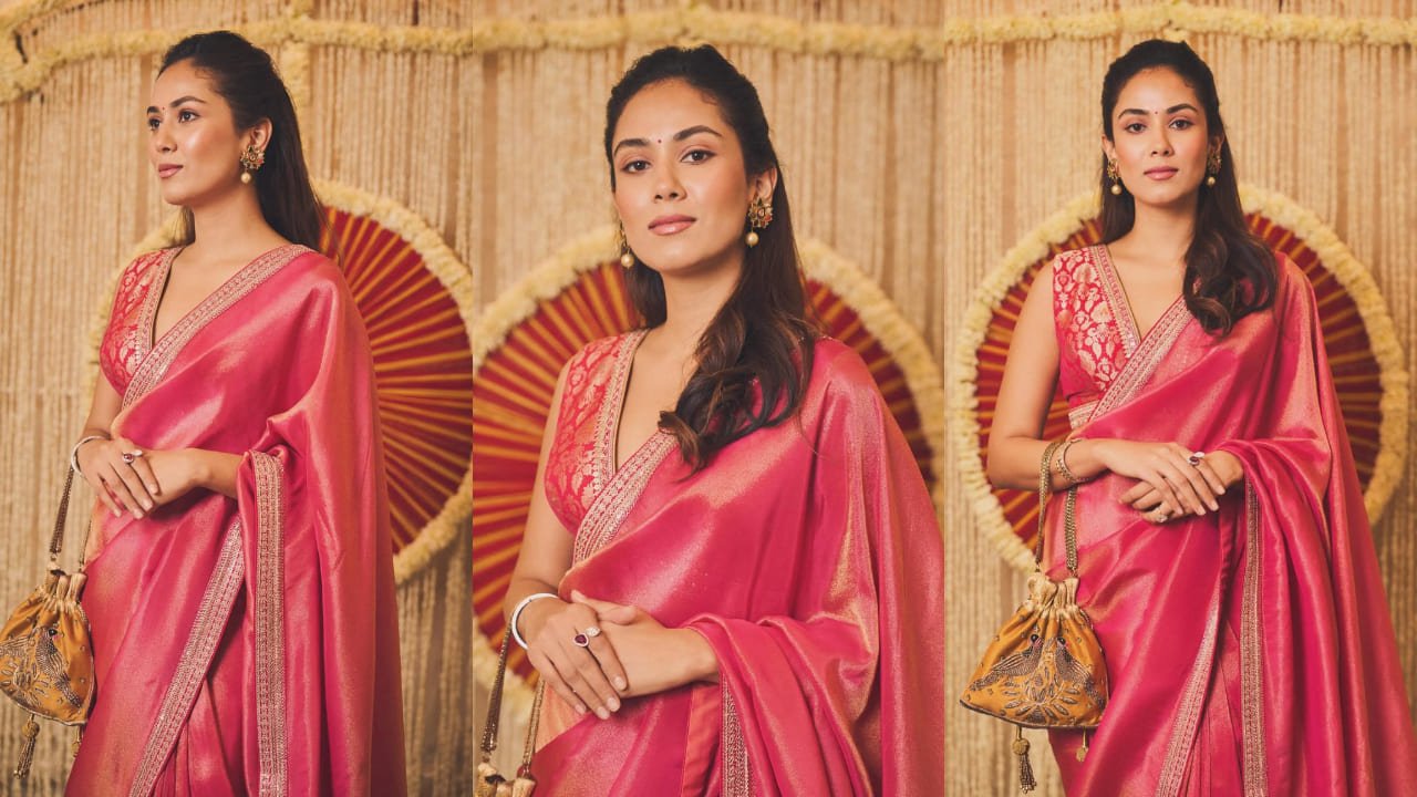 Mira Rajput-approved 5 saree looks that deserve a spot in every bride’s wedding trousseau. PC: Mira Rajput IG 