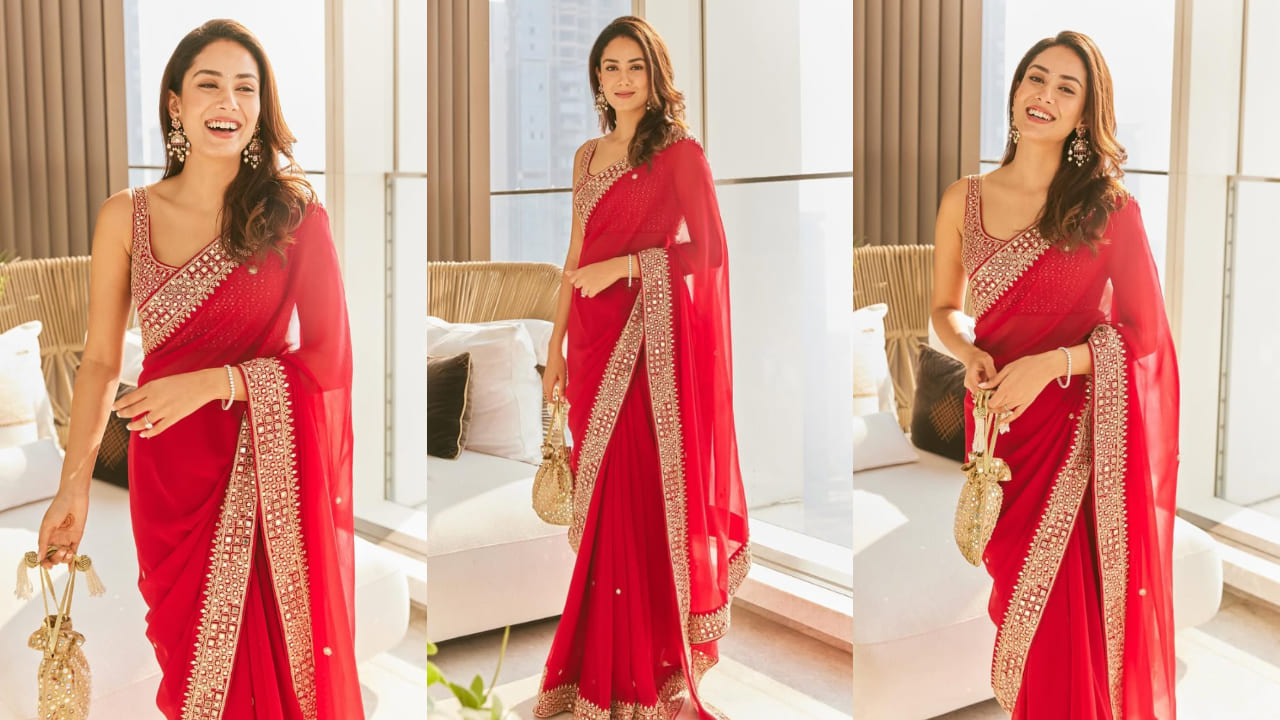 Mira Rajput-approved 5 saree looks that deserve a spot in every bride’s wedding trousseau. PC: Mira Rajput IG 