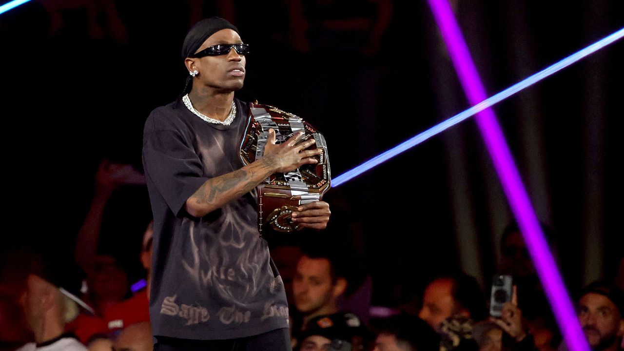 Travis Scott: courtesy of Getty Images