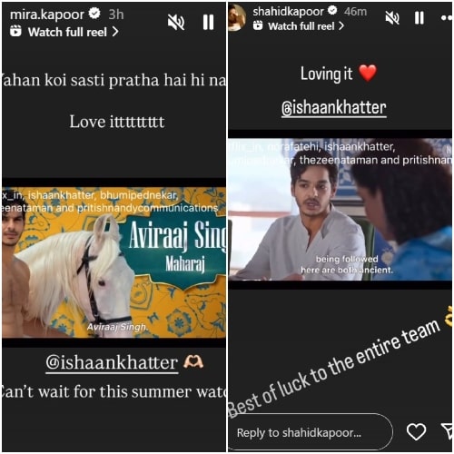 PC: Shahid Kapoor, Mira Rajput on Instagram
