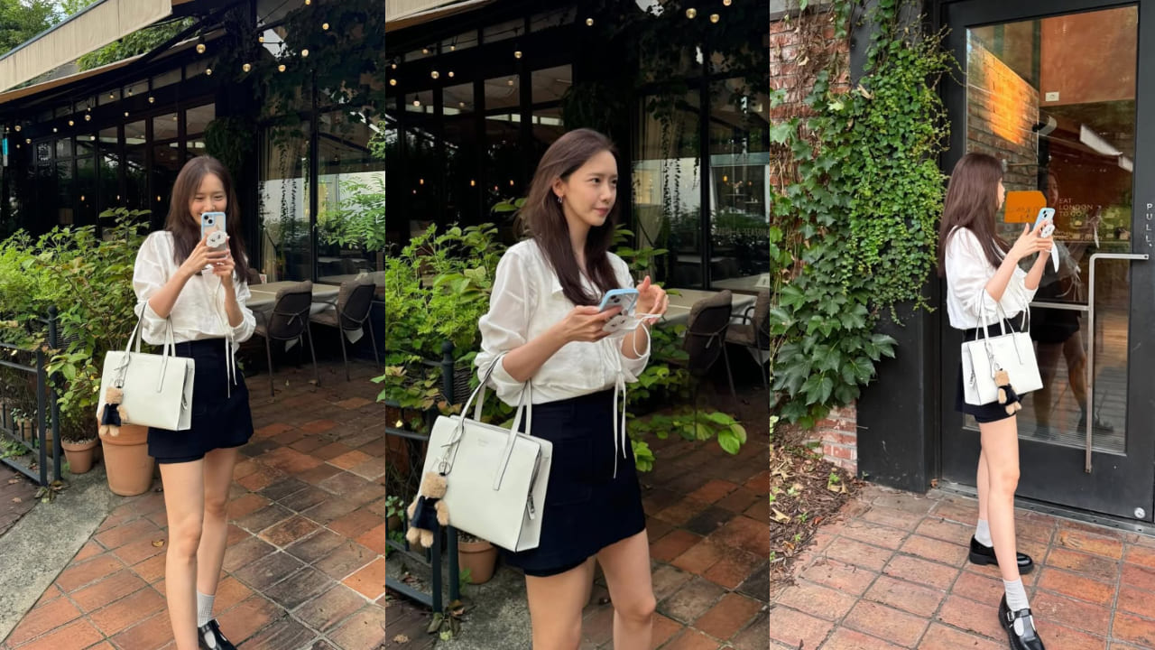 7 cool college outfit ideas straight from Korean actress YoonA’s wardrobe