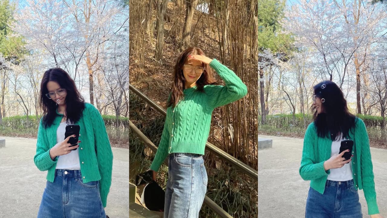 7 cool college outfit ideas straight from Korean actress YoonA’s wardrobe