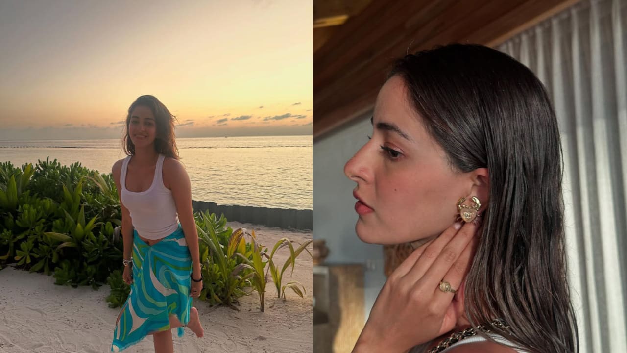 Inside Ananya Panday’s Chanel closet with Rs 1,00,221 statement earrings. PC: Ananya Panday IG, Pinkvilla