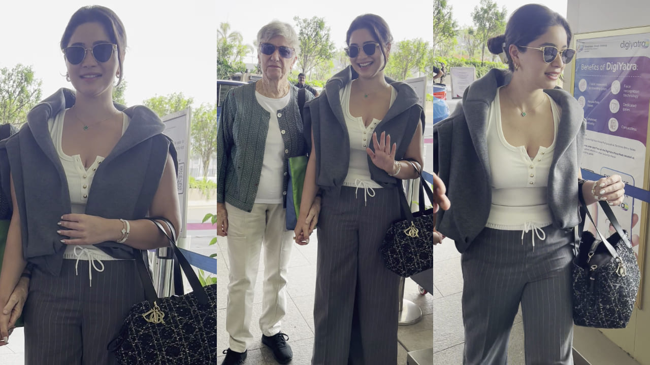 Sara Tendulkar flaunts her extravagantly luxurious Rs 3,41,000 handbag while donning effortlessly cool outfit. PC: APH Images