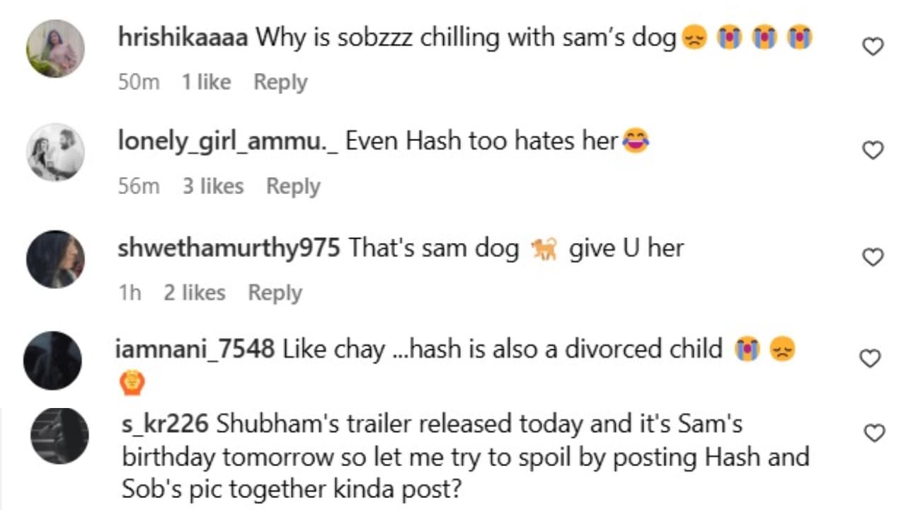 Naga Chaitanya instagram comment