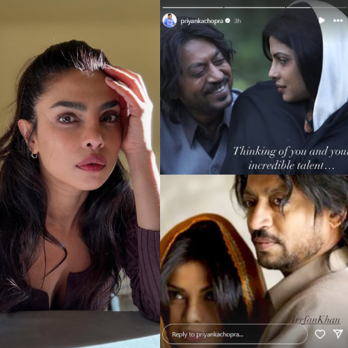 Priyanka Chopra's Instagram story on Irrfan Khan's death anniversary