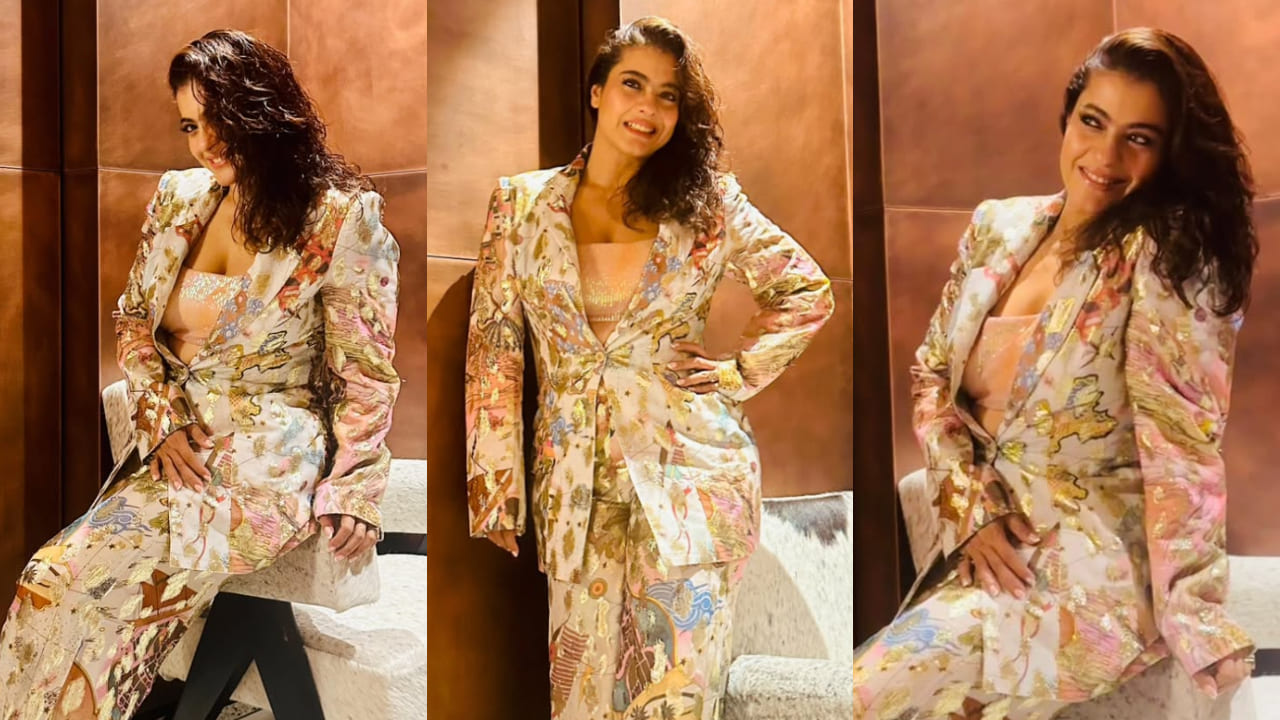 Kajol-inspired 5 corporate looks that will whoosh away Monday blues with their vibrant and playful appeal. PC: Kajol IG