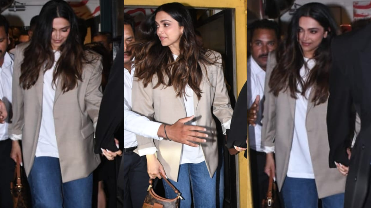 Deepika Padukone Ranveer Singh Mumbai April 30 photos
