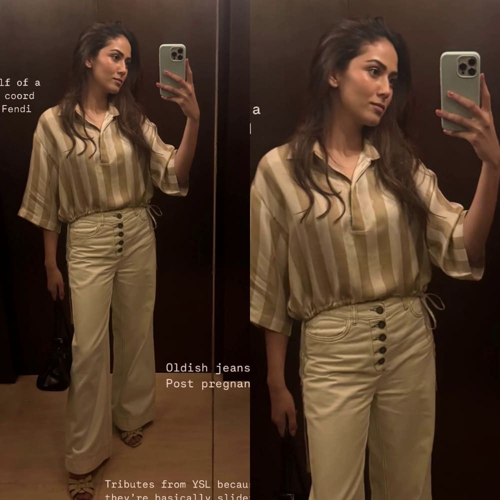 Mira Kapoor just dropped killer elevator mirror selfie that totally shows how to give old outfits fresh spin