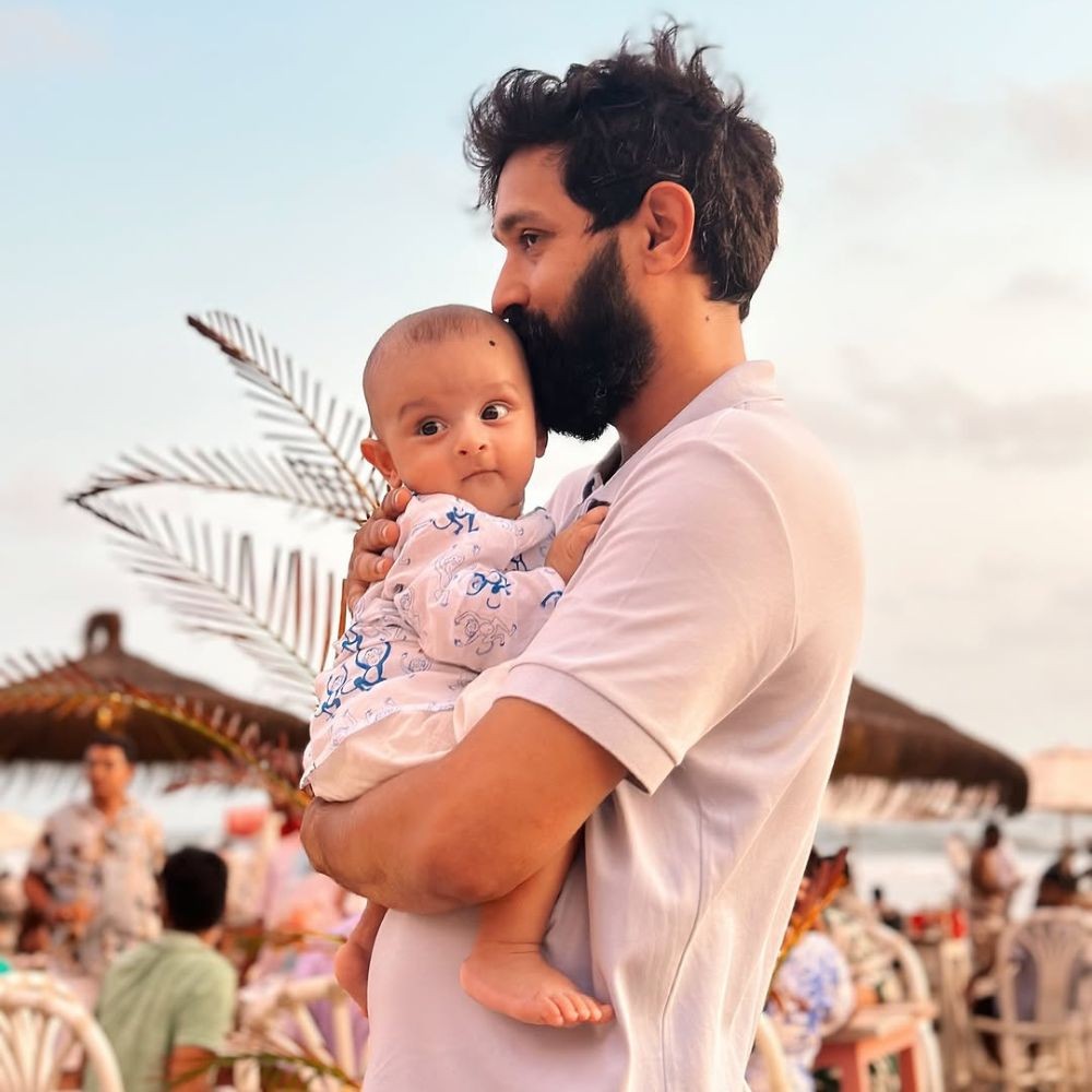 Vikrant Massey kissing son Vardaan in wife Sheetal’s birthday post is pure love; don’t miss the special cake Vikrant Massey kissing son Vardaan in wife Sheetal’s birthday post is pure love; don’t miss the special cake