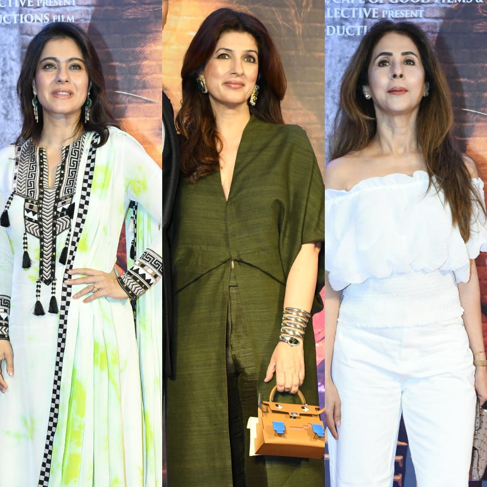 90s heroines Kajol, Twinkle Khanna and Urmila Matondkar steal limelight with their classic elegance at red carpet event