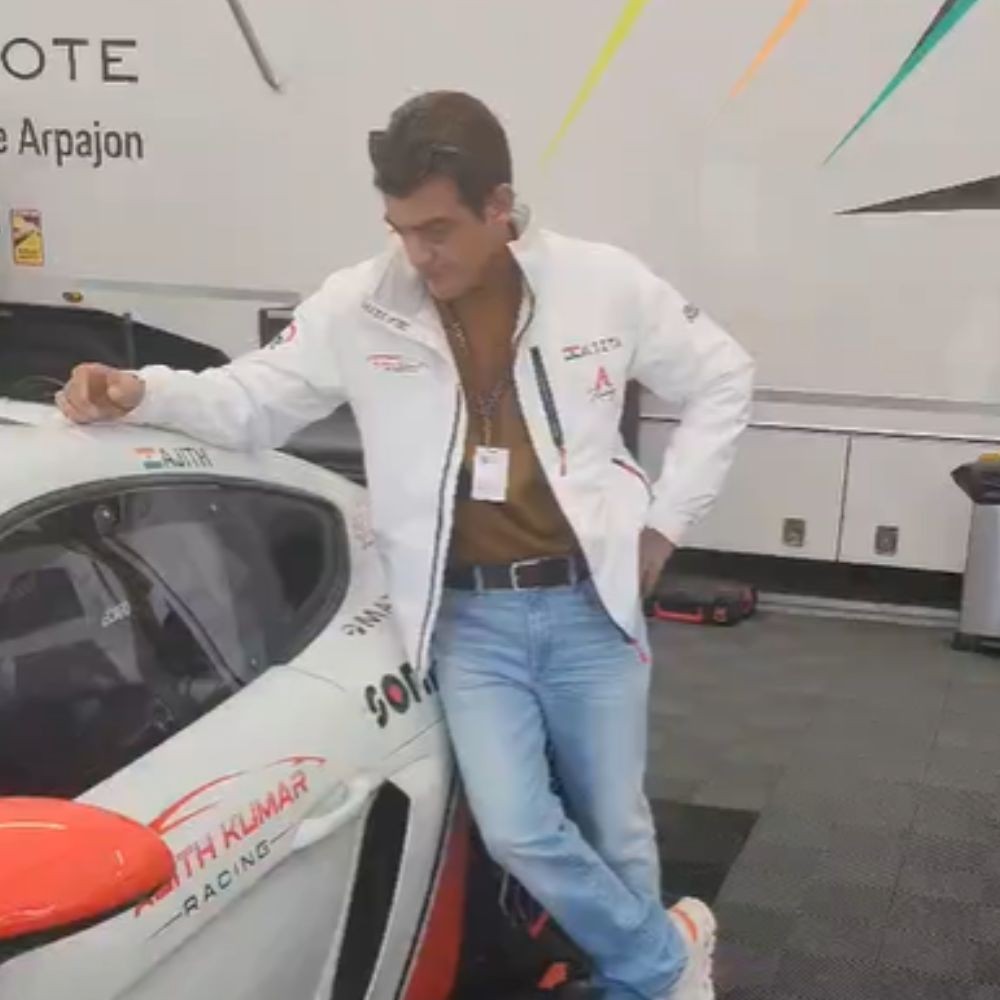 Watch: Ajith Kumar gives a sneak peek into his custom-built and designed racing car for motorsports event