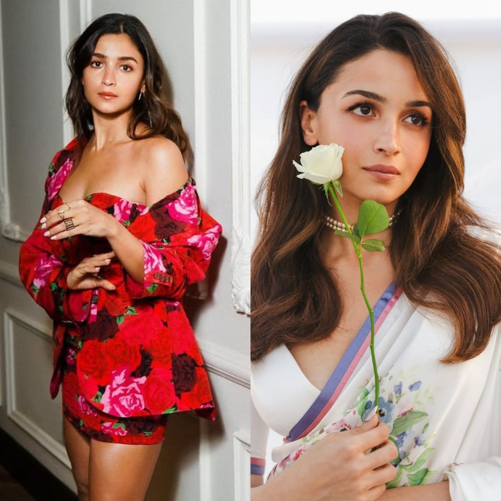 Alia Bhatt’s guide to flaunting florals this summer: From sarees to loungewear