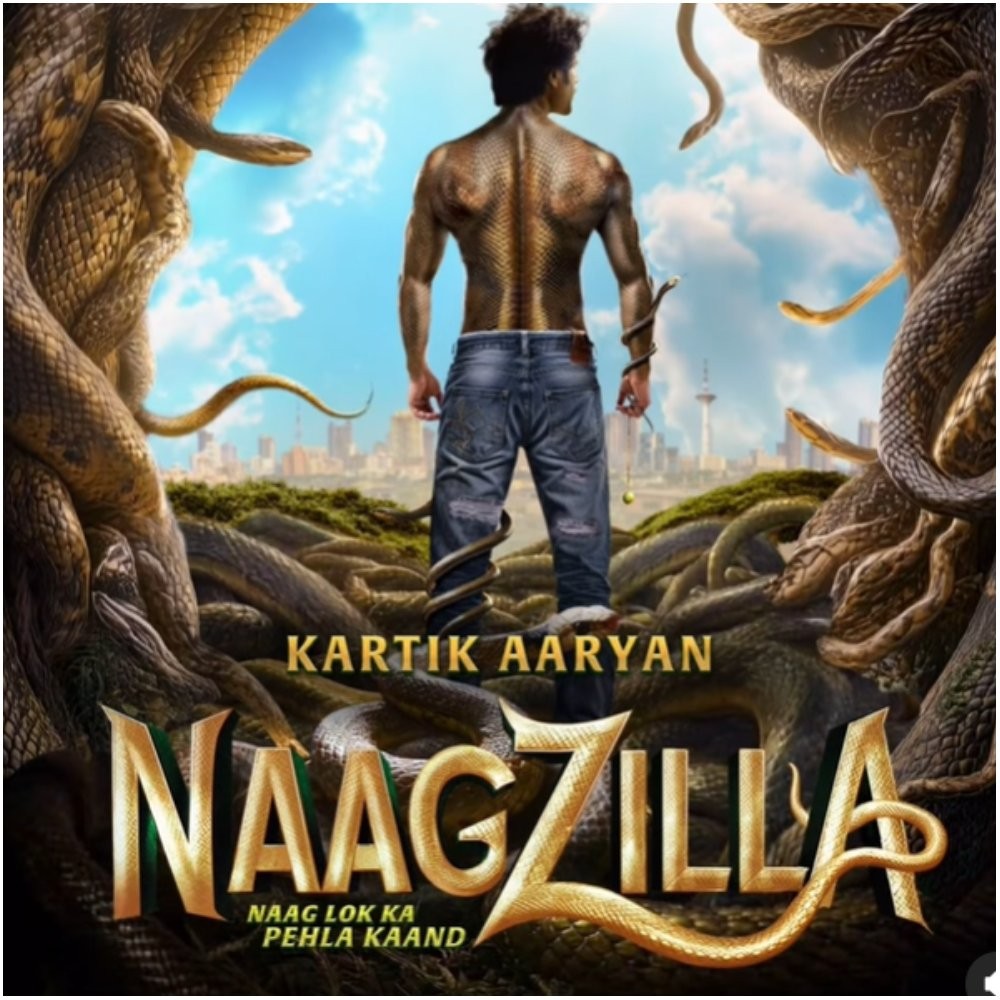 Naagzilla: Kartik Aaryan’s 1st look as ‘icchadhaari naag’ in Karan Johar’s creature-comedy is never seen before; fans ask ‘Who’s the naagin?’