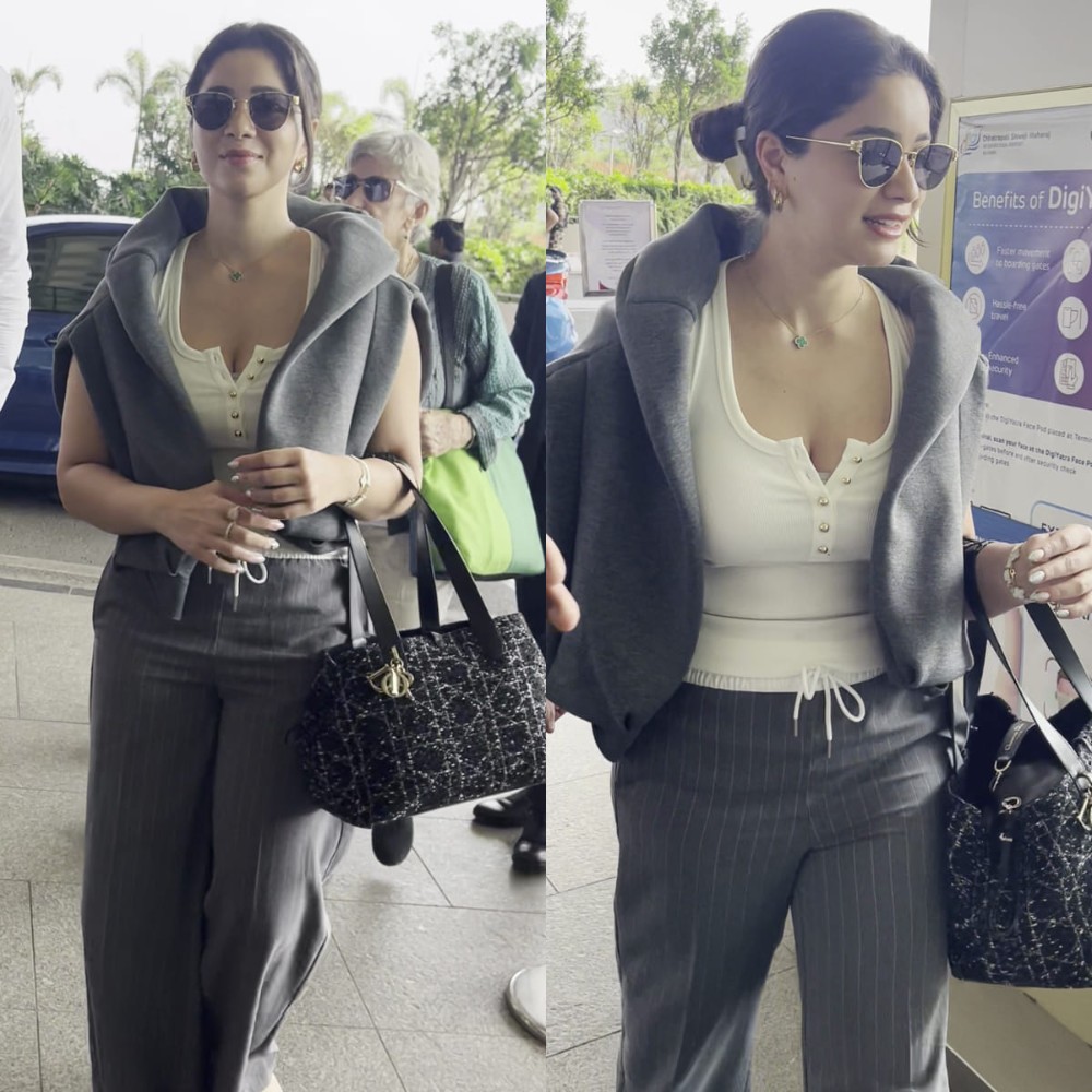 Sara Tendulkar flaunts her extravagantly luxurious Rs 3,41,000 handbag while donning effortlessly cool outfit 