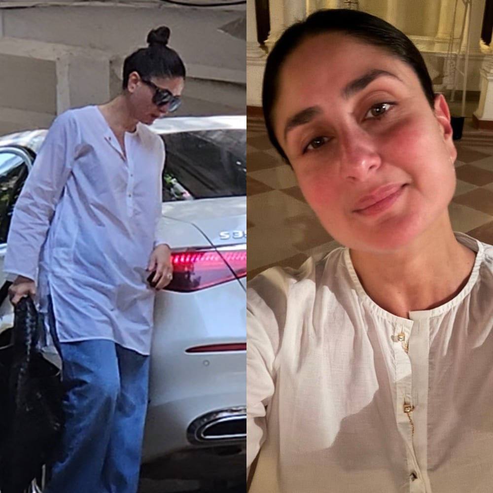 Kareena Kapoor carries Rs 4,18,349 black shoulder bag with kurta-jeans, her favorite fashion COMBO