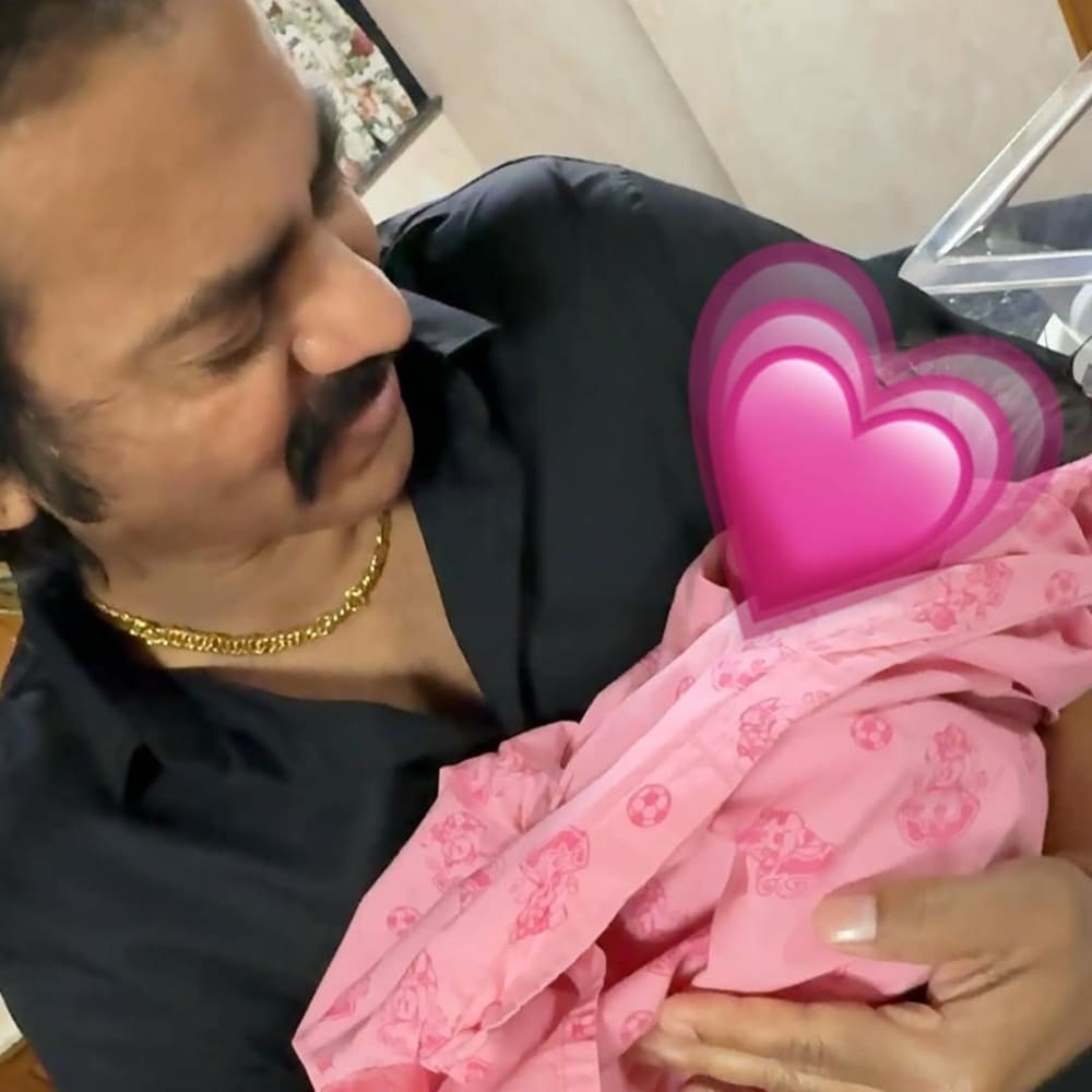 Tamil actor Redin Kingsley becomes father at 47, welcomes baby girl with wife Sangeetha; fans REACT