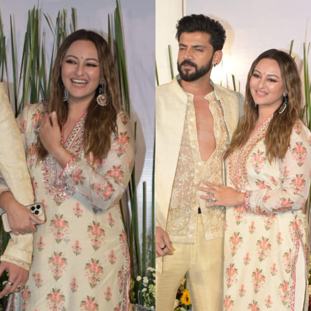 Sonakshi Sinha looks ‘festive ready’ in Gargi Tunic set worth Rs 15,999 for Arpita Khan...