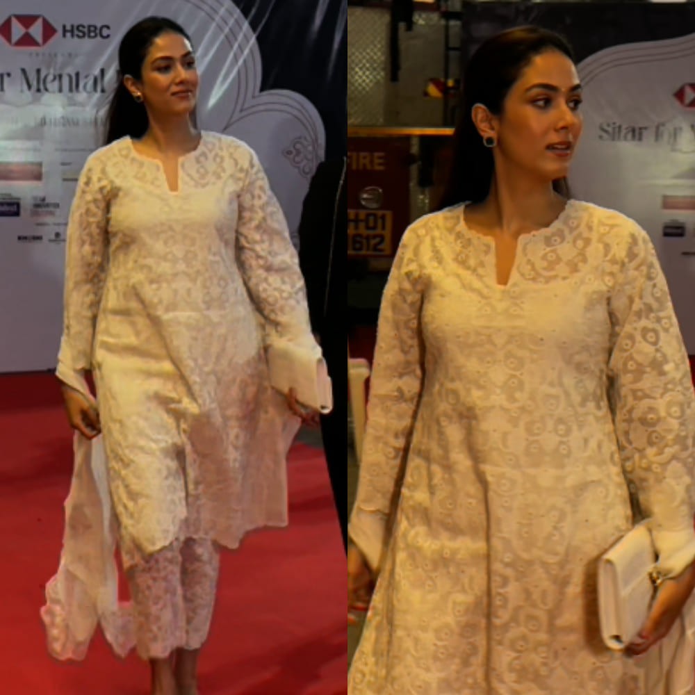 Mira Rajput Kapoor pairs Rs 2.54 lakh clutch with simple kurta set at a music night